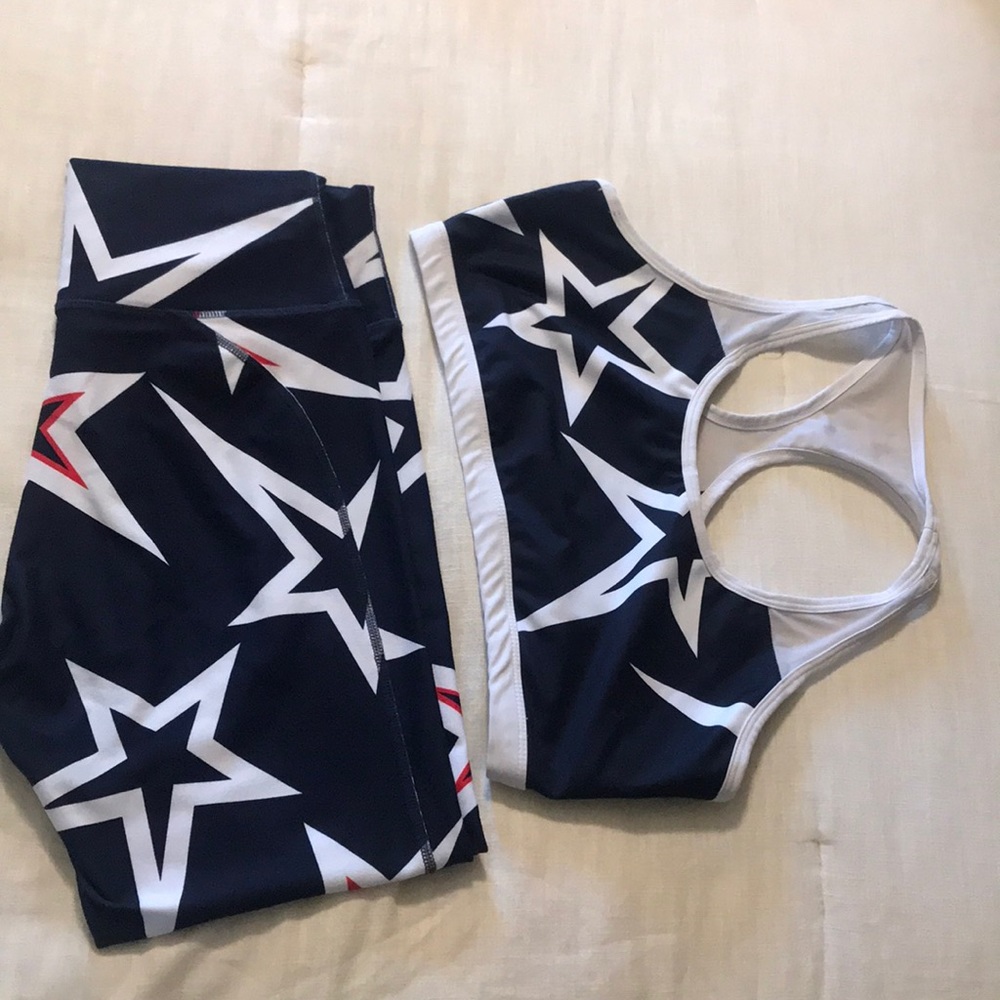 Fabletics sports bra and pants